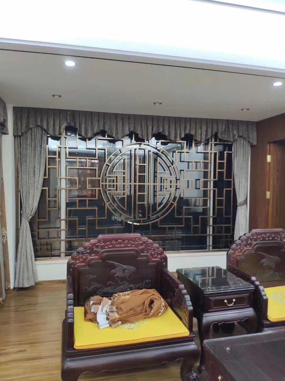 重庆一别墅区屏风
